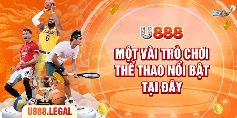 Một vài trò chơi thể thao nổi bật tại đây