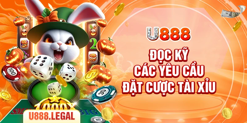 Đọc kỹ các yêu cầu đặt cược tài xỉu